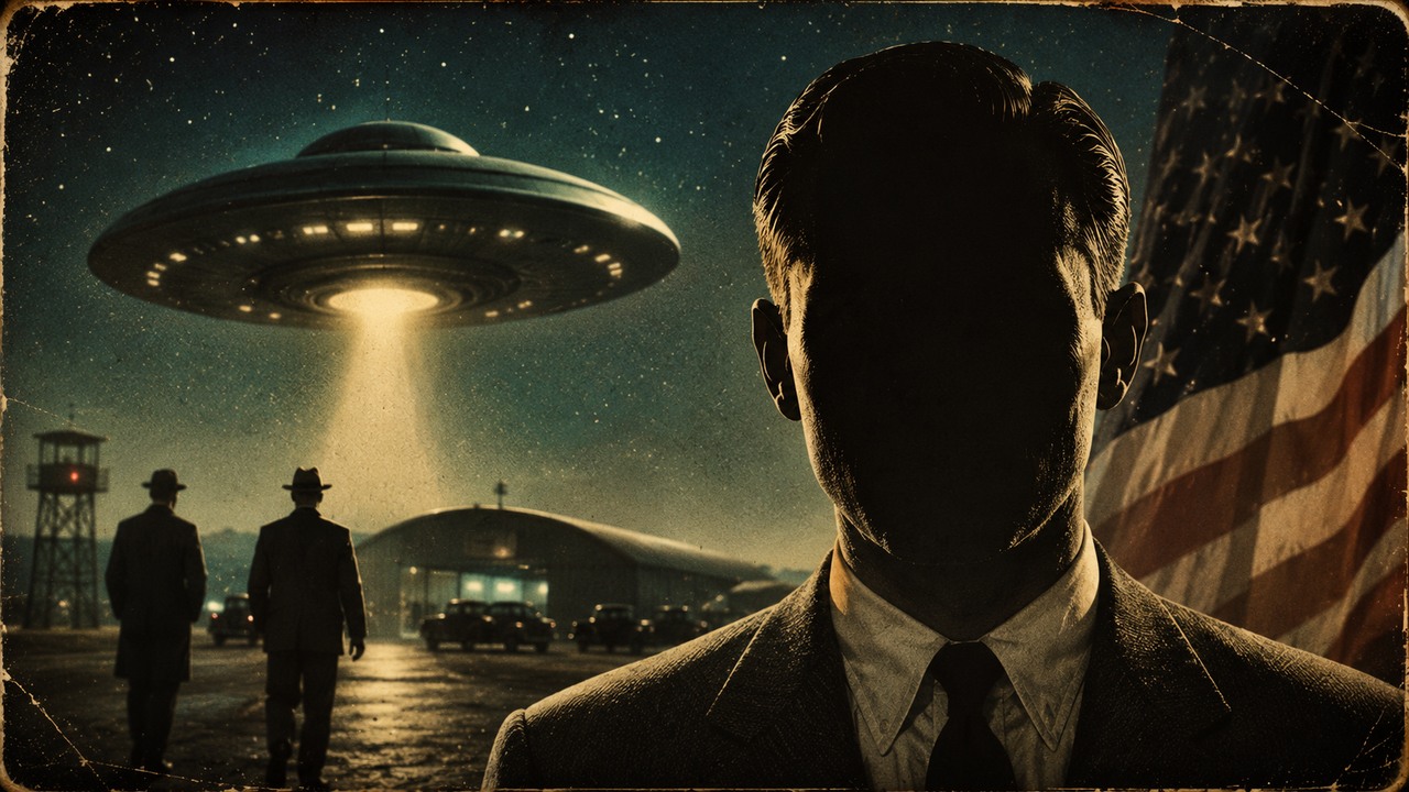 The man who claimed America was hiding nine alien spacecraft - then he ...