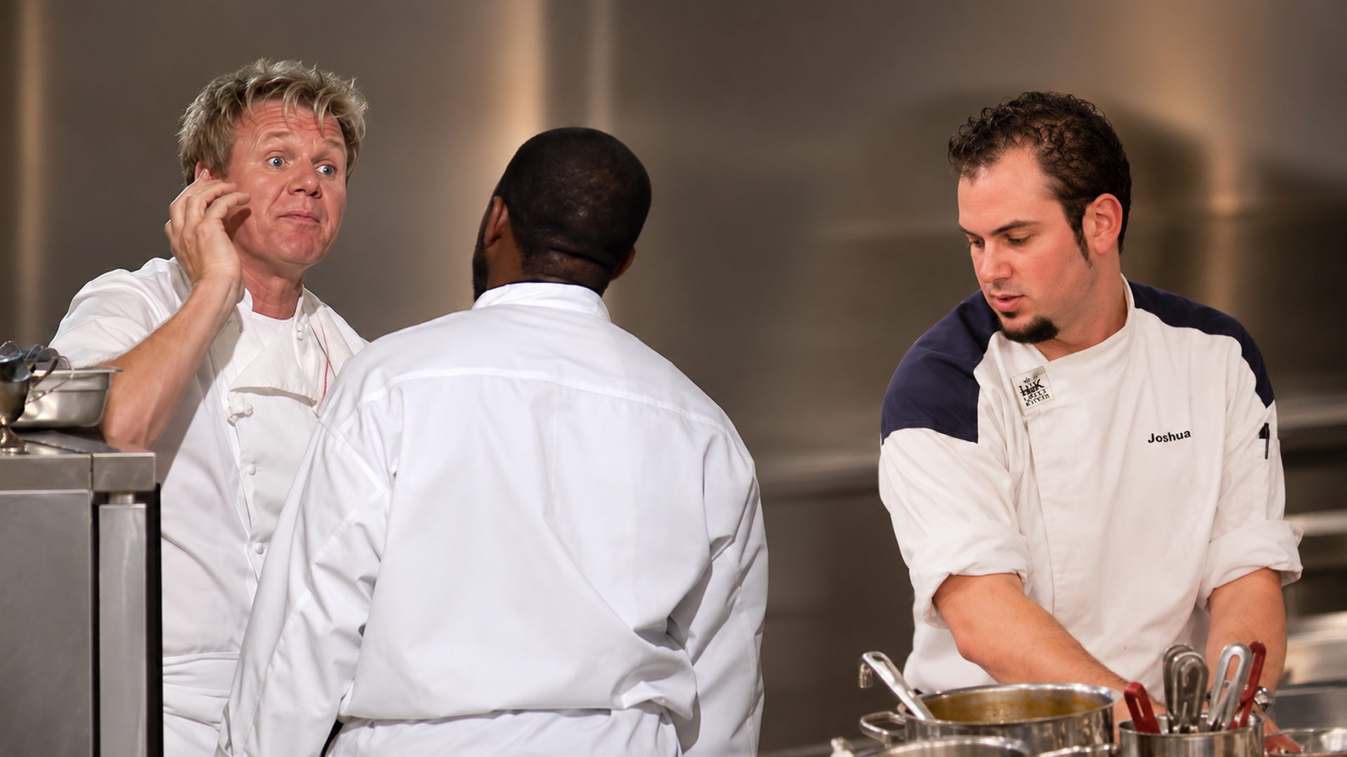 Gordon Ramsay forces Rock to replace Josh