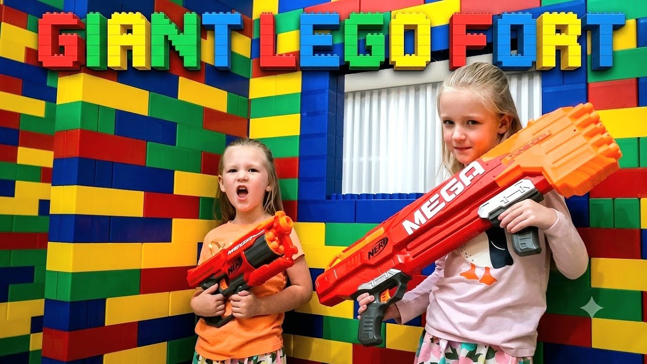 Giant LEGO fort, escape rooms & epic challenges: The movie