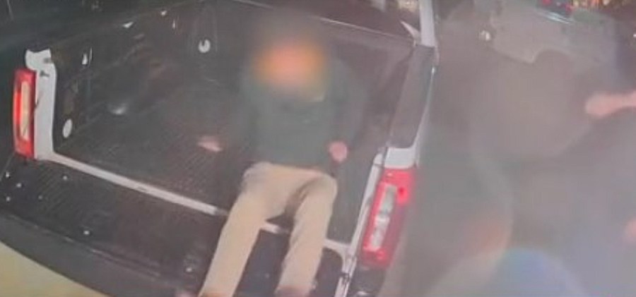 Watch: Brothers discover man rode for miles in truck bed in Oklahoma