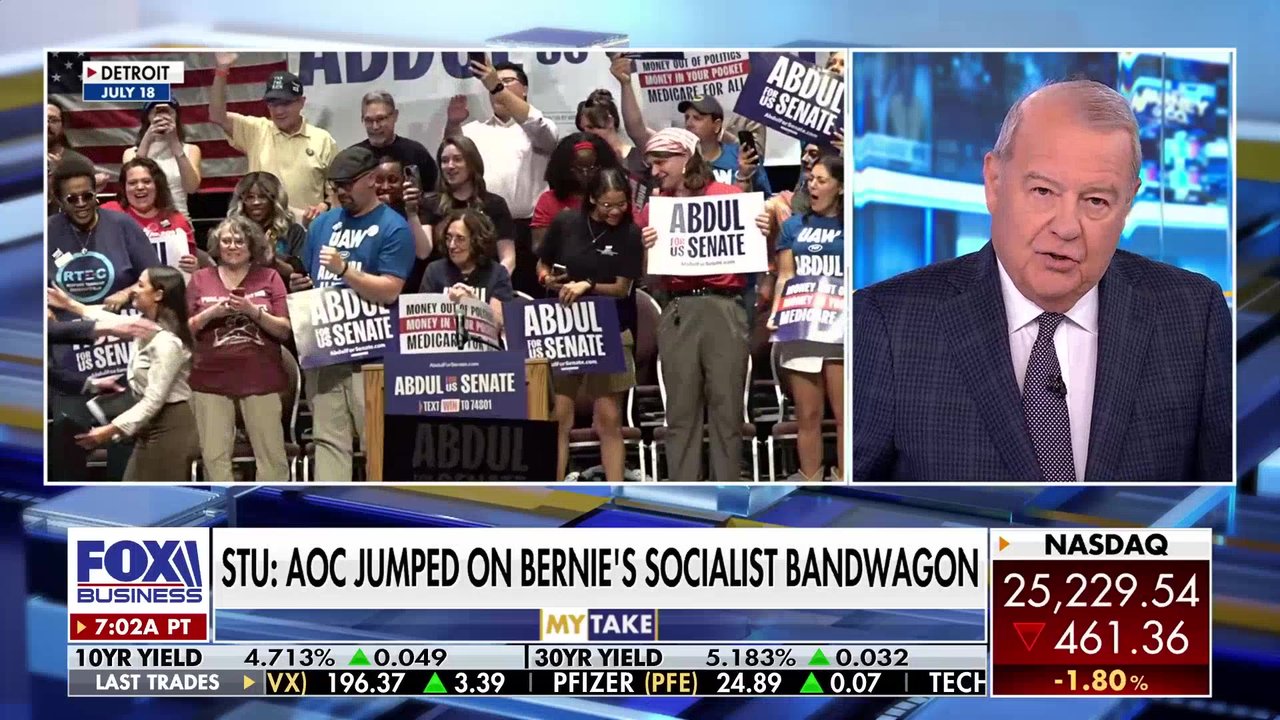 Stuart Vaney: AOC is Bernie Sanders' successor