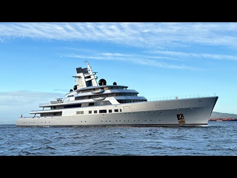 Google co-founder Sergey Brin's megayacht has an entire deck built for work