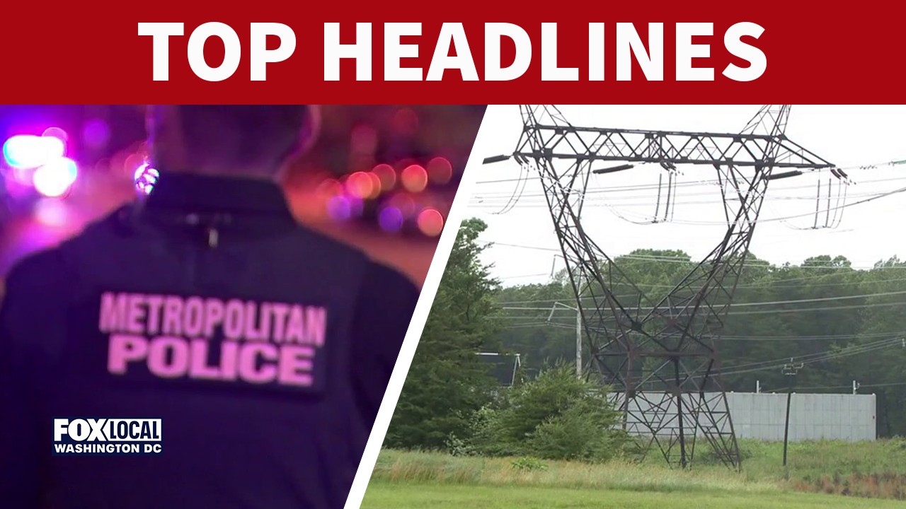 DC homicide rate drops; pushback over Dominion power line project