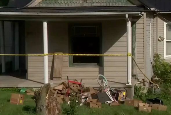 The home in Hamden, Ohio, was found in an extreme state of squalor and severe neglect