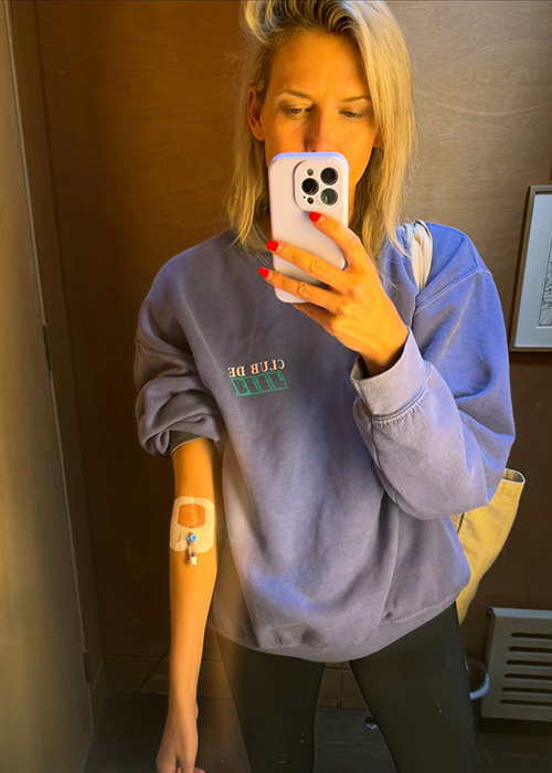 Jo Wilson was wrongly diagnosed with cancer. Pic: Jo Wilson Instagram