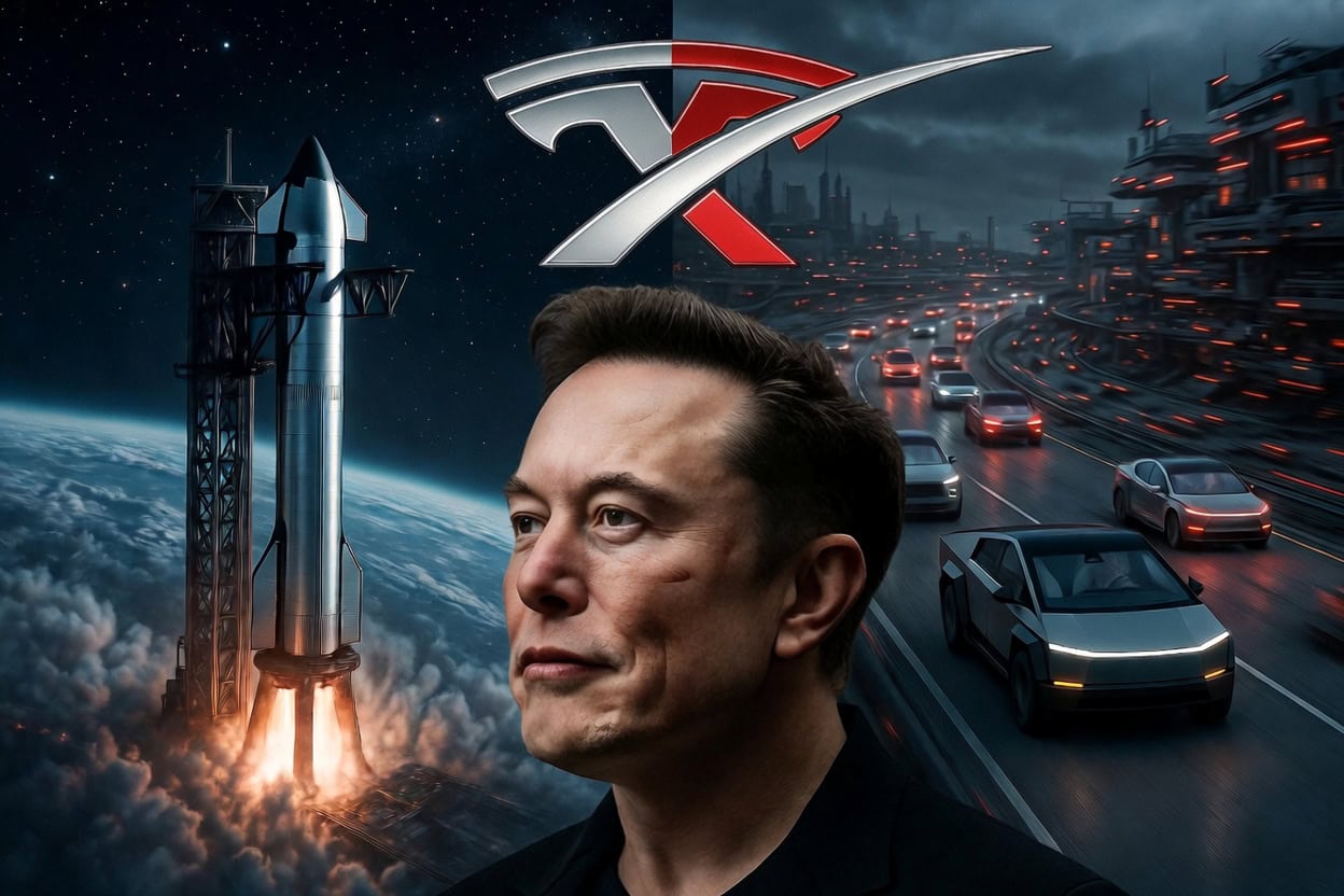 Historic Tesla and SpaceX merger looks more likely. Is this sell-off your best buying opportunity yet?