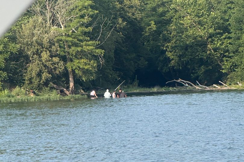 The Baptist pastor said he was unsure why he took the picture as he was boating along