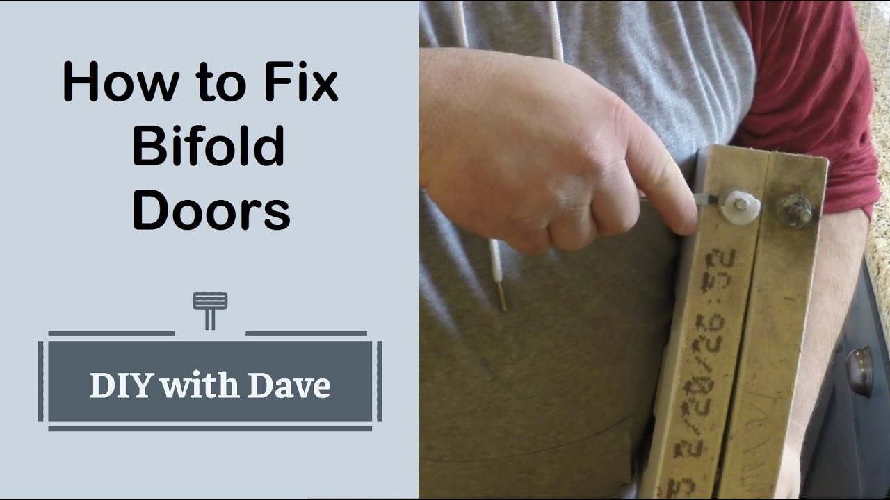 How to fix broken bifold closet doors in just a few simple steps