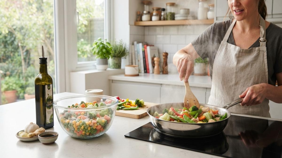 Are frozen vegetables healthy? Experts reveal why they can match fresh produce