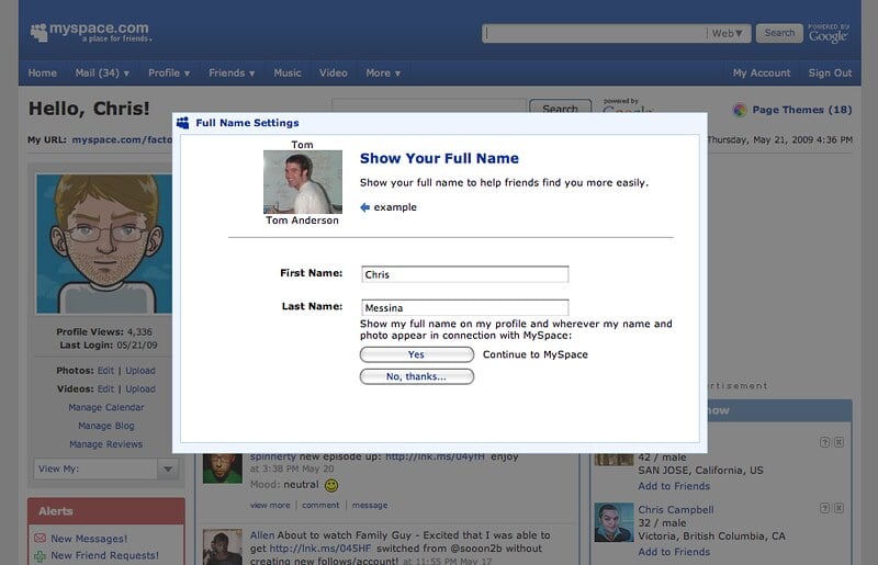 Myspace owners plan comeback for the iconic social network