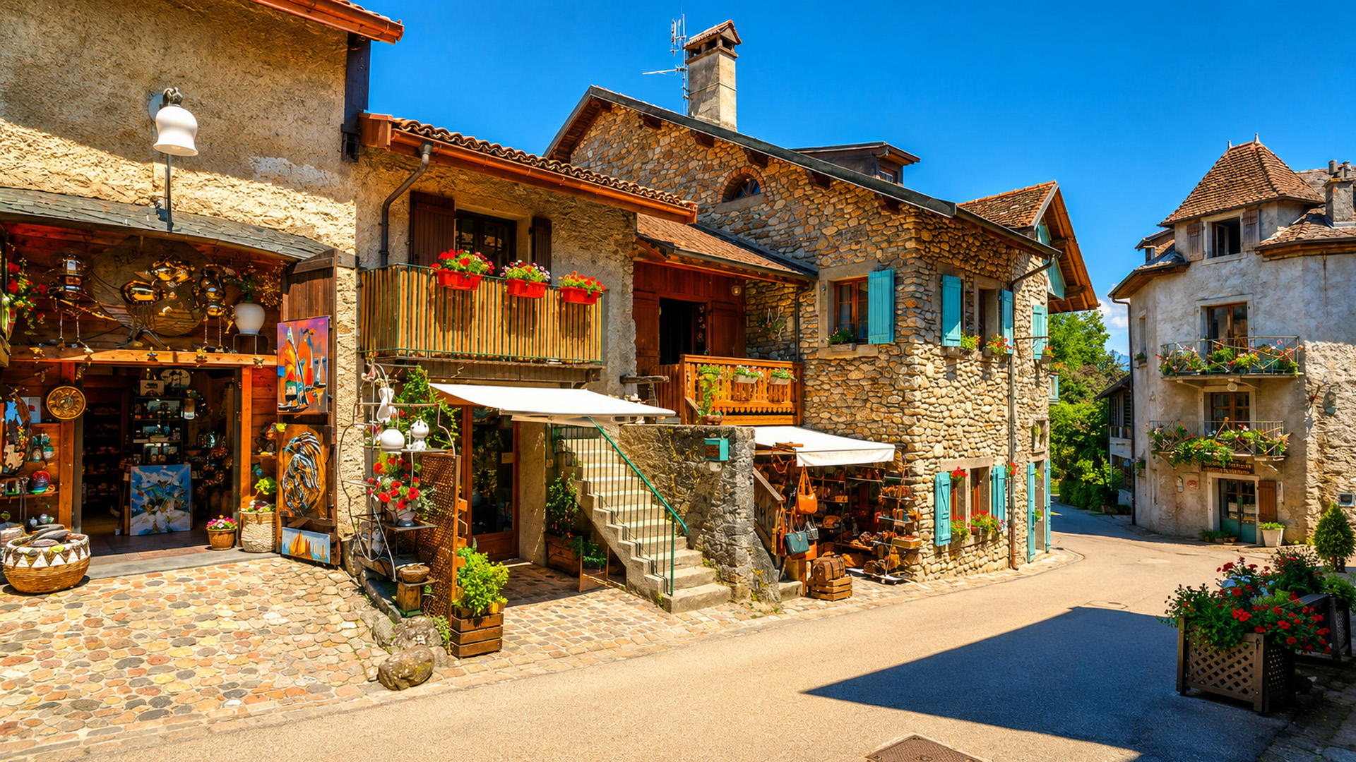 Discover the summer beauty of Yvoire France (4K)