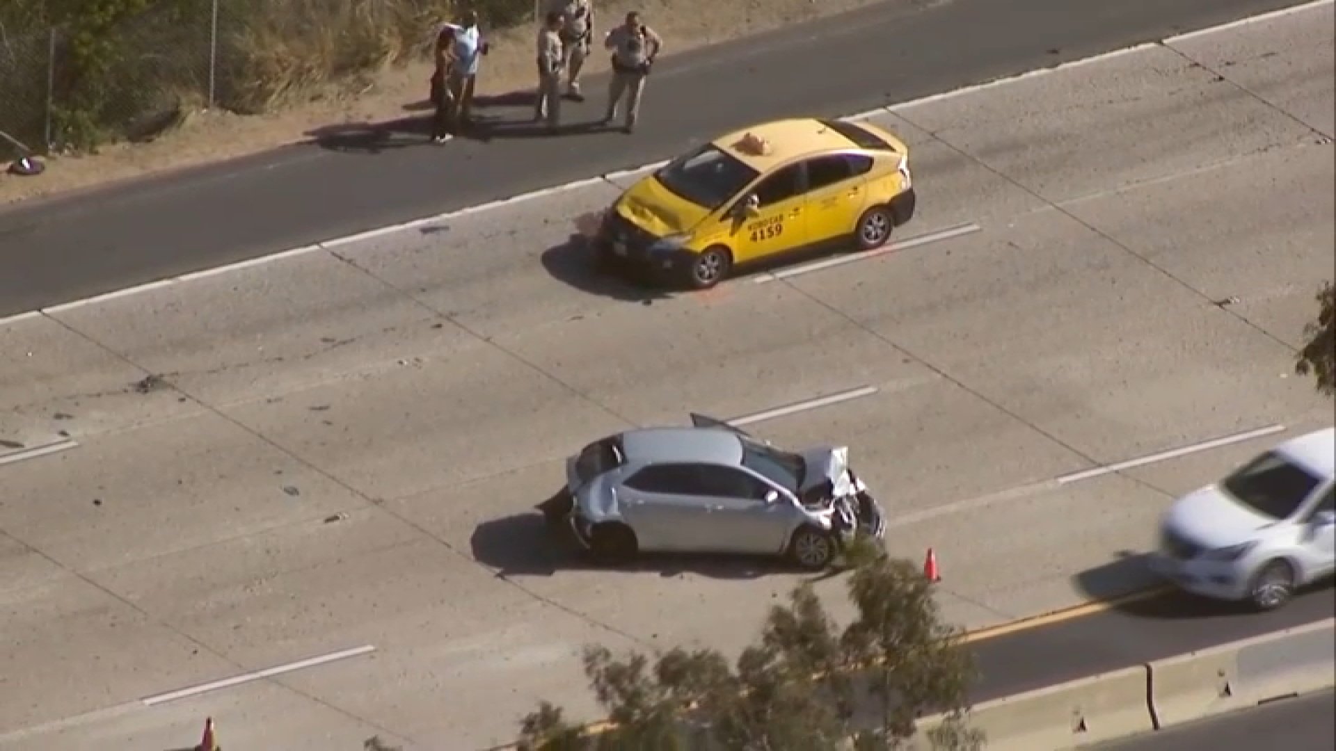 Crash blocks all lanes of SR-94 at Federal Boulevard