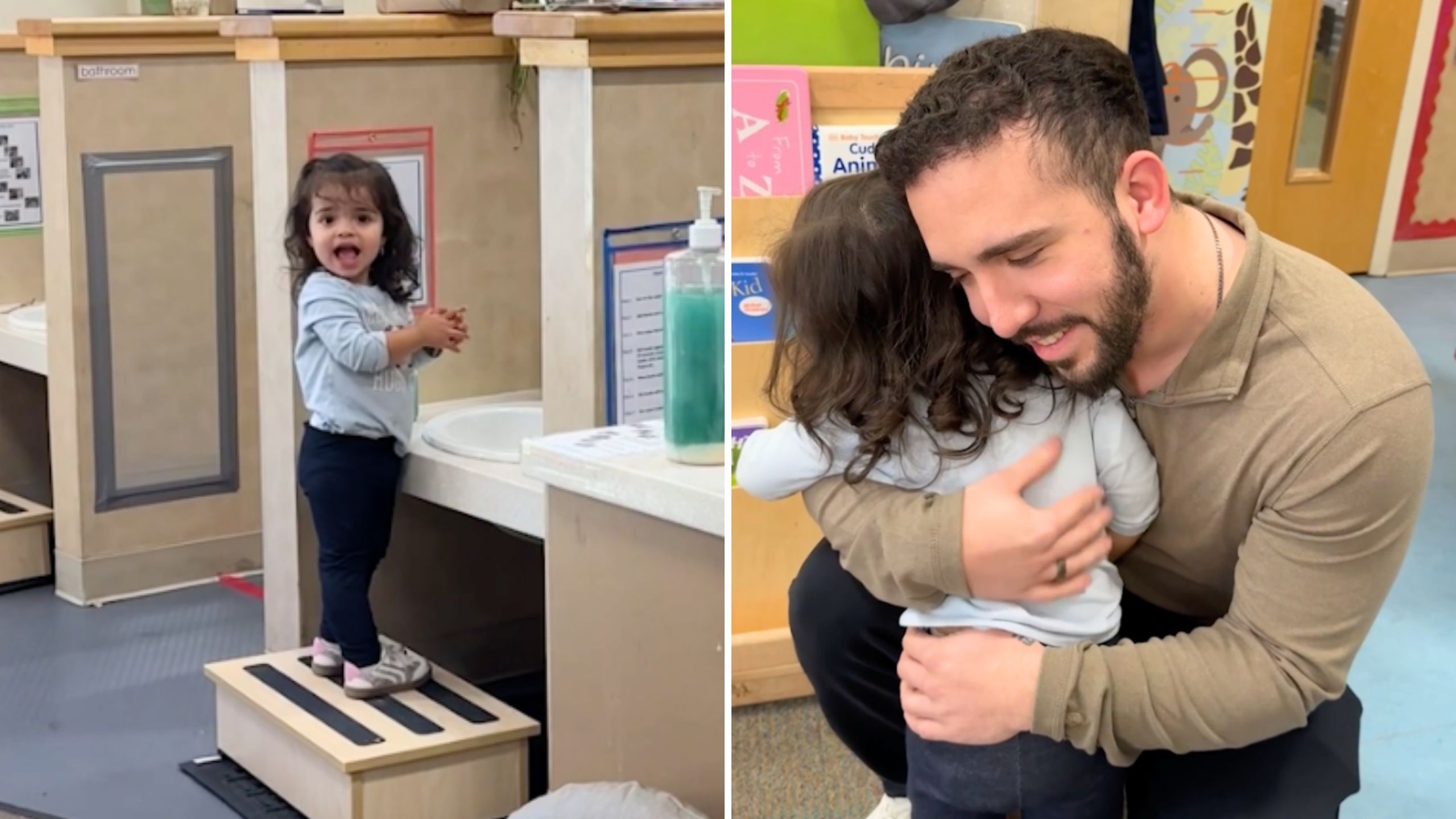 Two-Year-Old Cheeses When Military Dad Returns Home After 19 Months ...