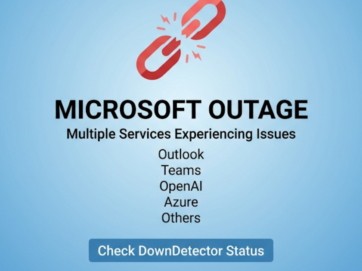 Microsoft outage today: Is Microsoft down today? Users experience ...