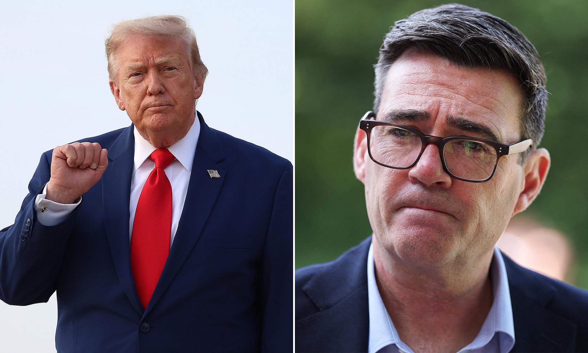 Donald Trump will 'tolerate' Andy Burnham for now: Figures predict UK to get another PM