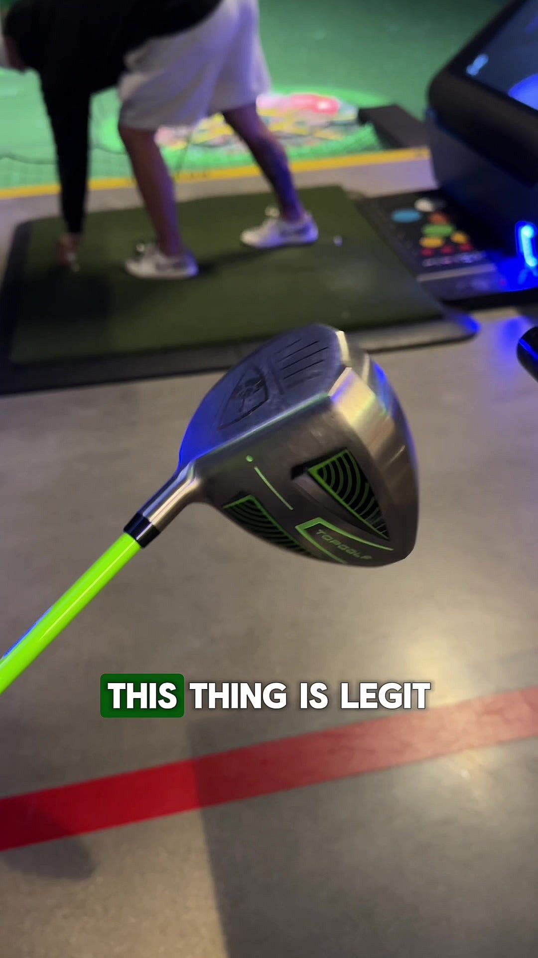 TopGolf got a Buzz Lightyear looking driver