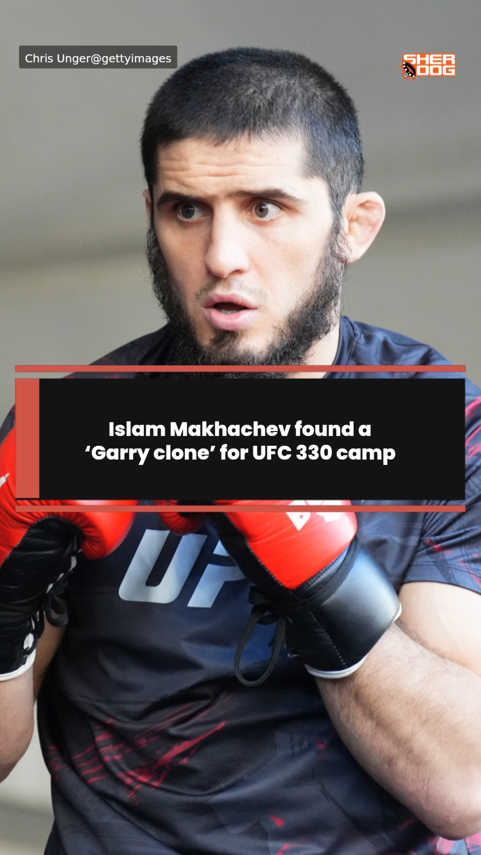Islam Makhachev found a 'Garry clone' for UFC 330 camp