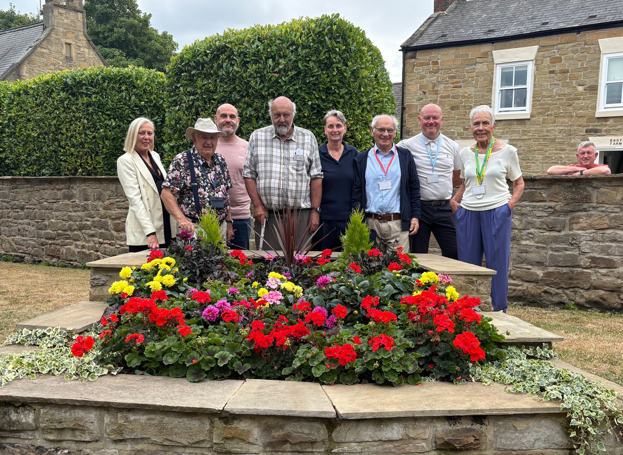 Monkton Village Association volunteers celebrate securing Northumbria ...
