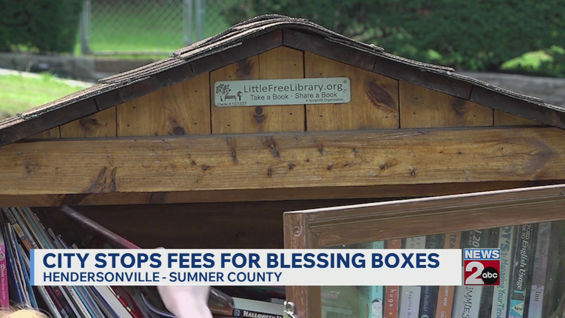 Hendersonville stops fees for blessing boxes