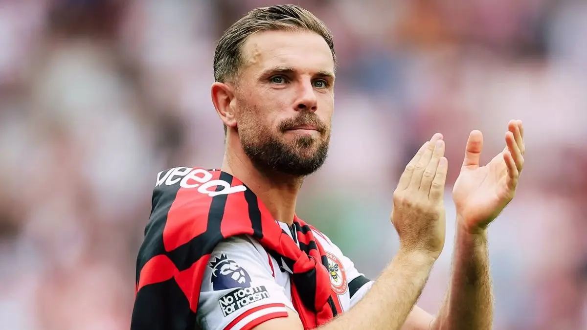 Jordan Henderson resmi tinggalkan Brentford. Chelsea dikabarkan telah mencapai kesepakatan untuk merekrut Jordan Henderson dan Danny Welbeck. Kehadiran dua pemain senior itu menjadi awal perubahan strategi The Blues di era pelatih Xabi Alonso. (@jordanhenderson/Instagram).