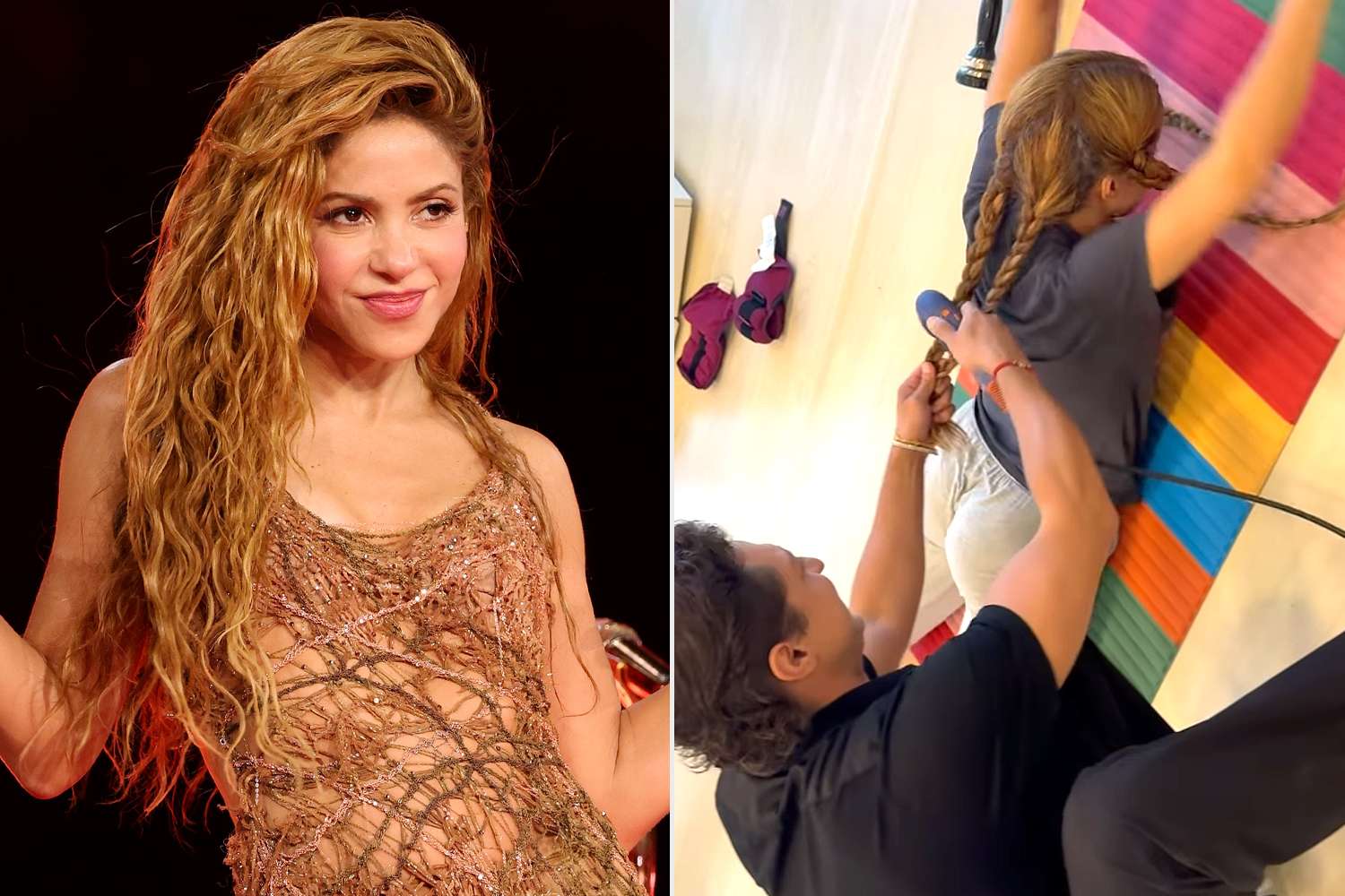 Shakira’s hairstylist reveals his method for preserving her curls while she’s working out