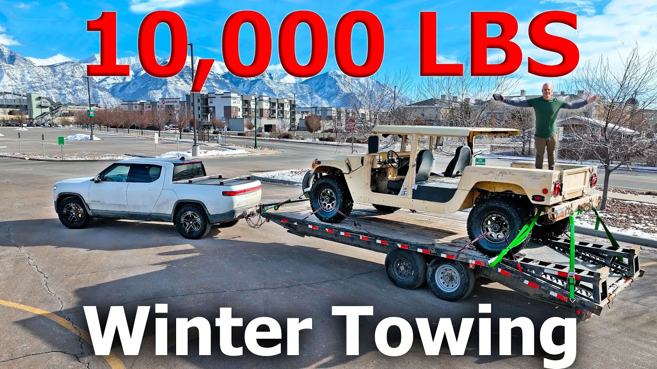 My electric truck lied: towing 11,000 lbs!