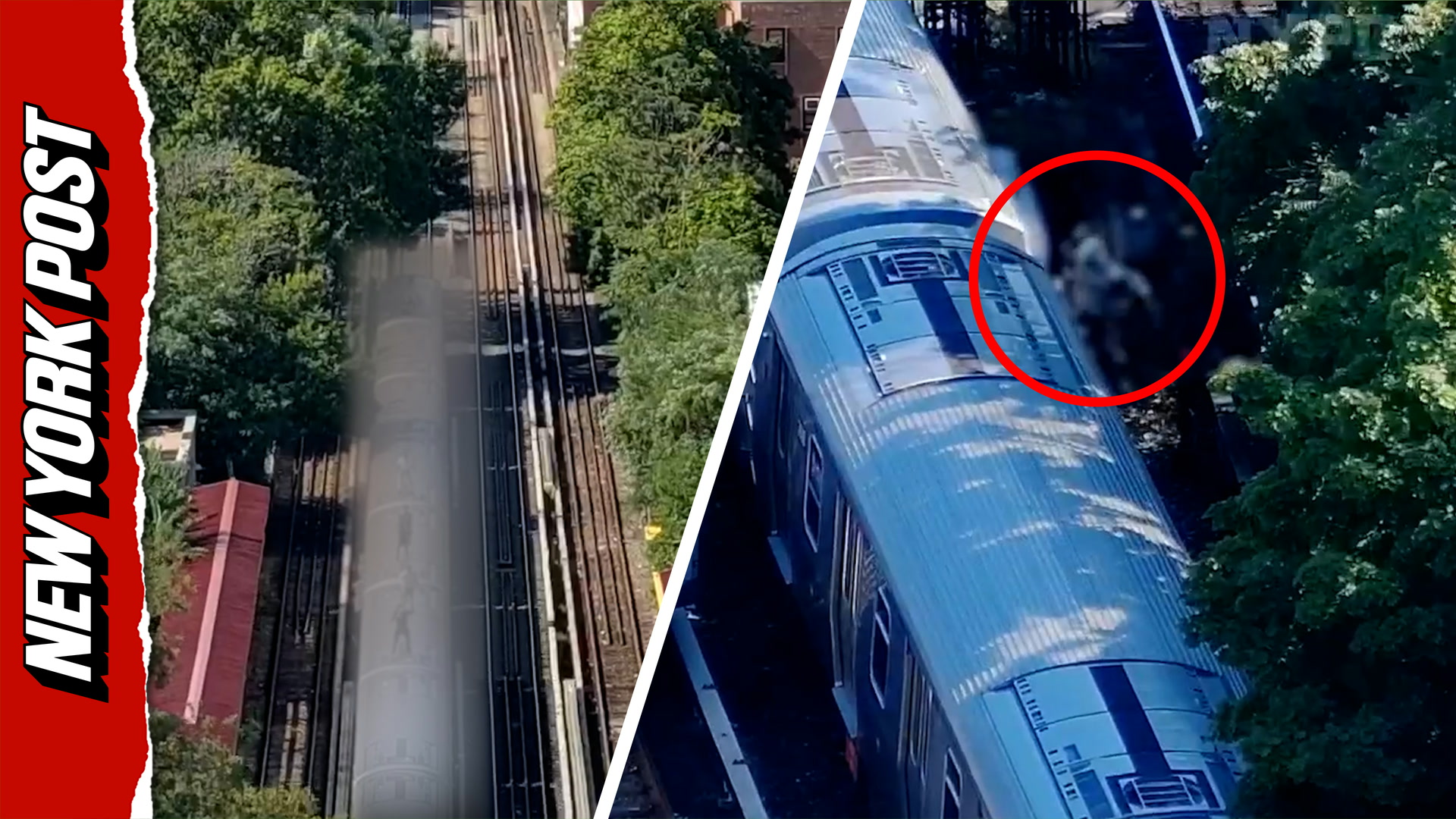 Daredevil subway surfers flee in wild NYPD chase