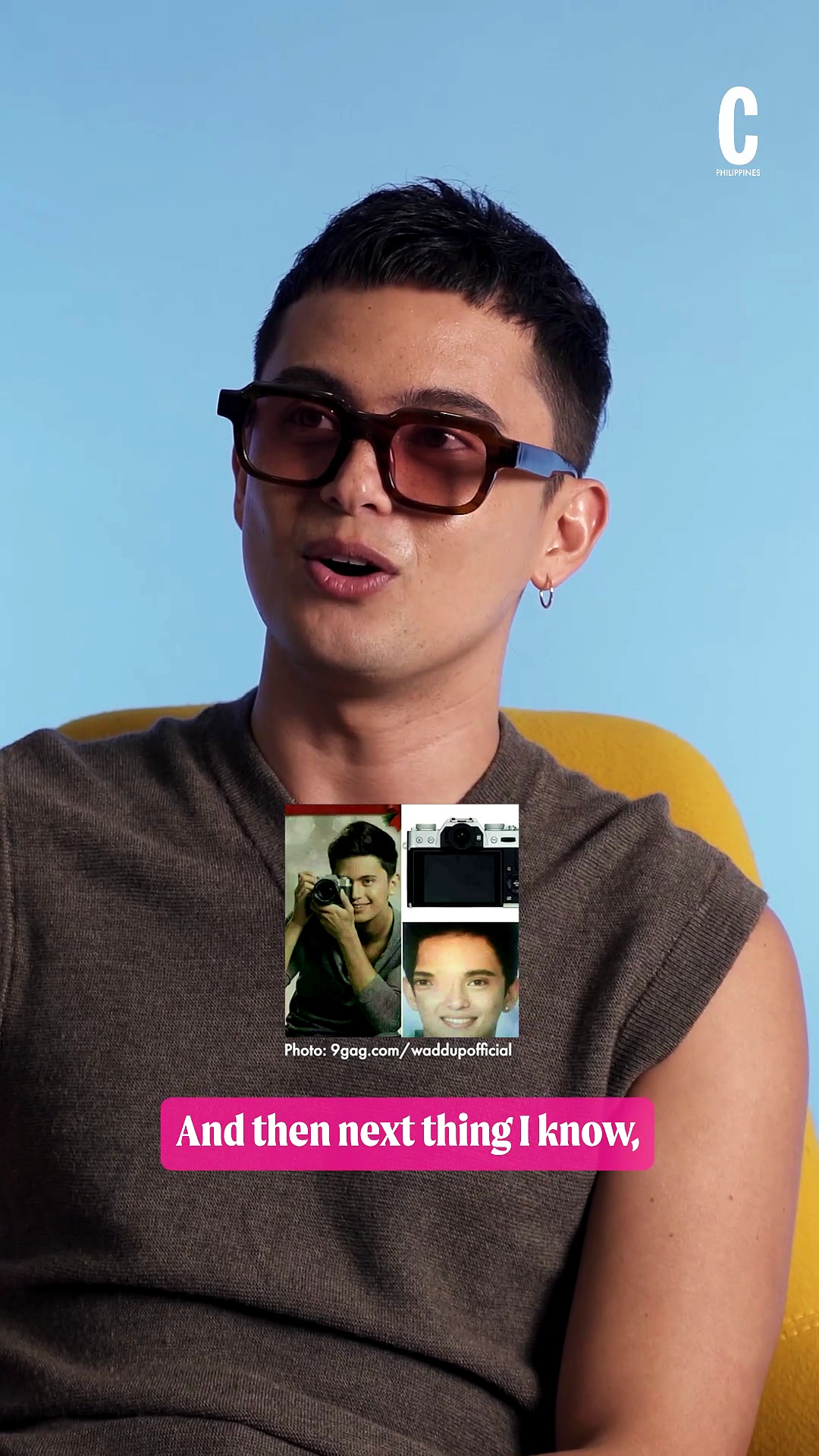 #JamesReid shares the story behind that meme