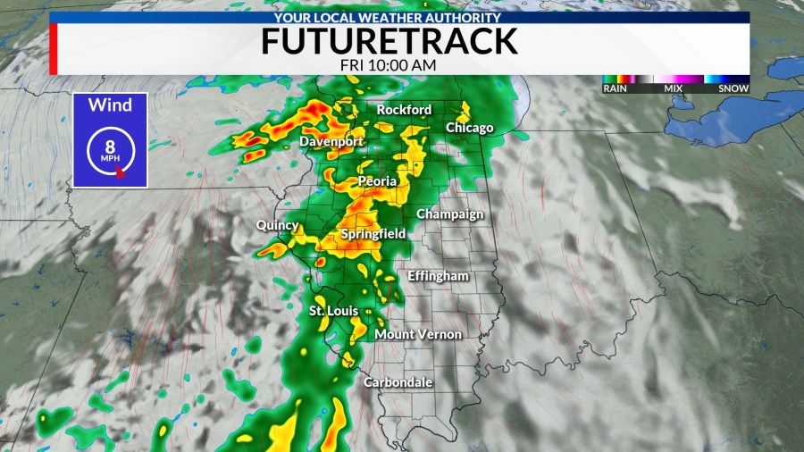 Storm system brings much needed rain to central Illinois