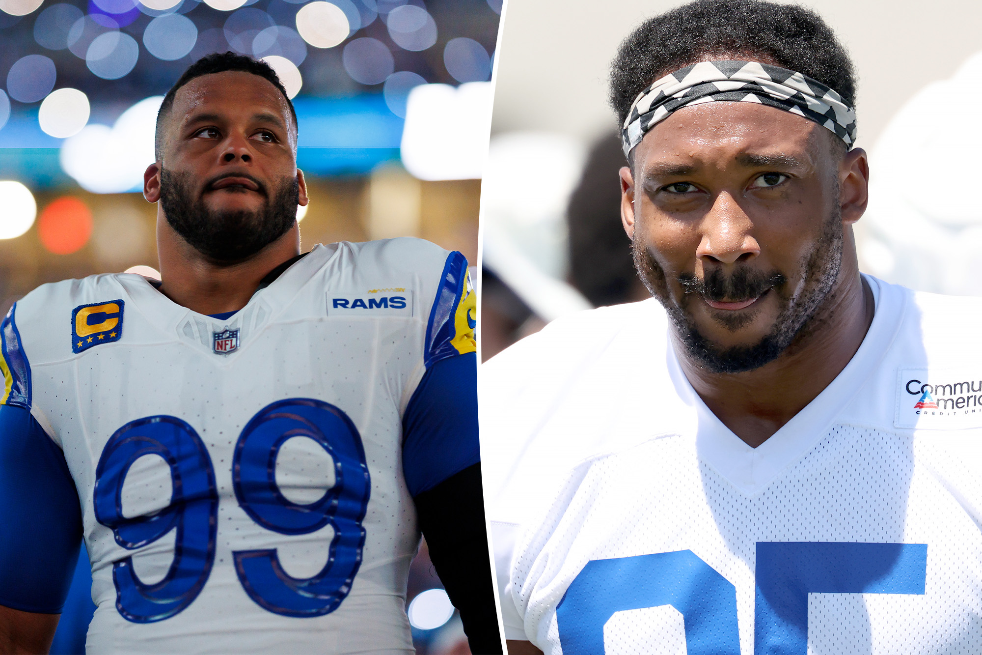 Myles Garrett refuses to recruit Aaron Donald but would be excited to be his partner in crime