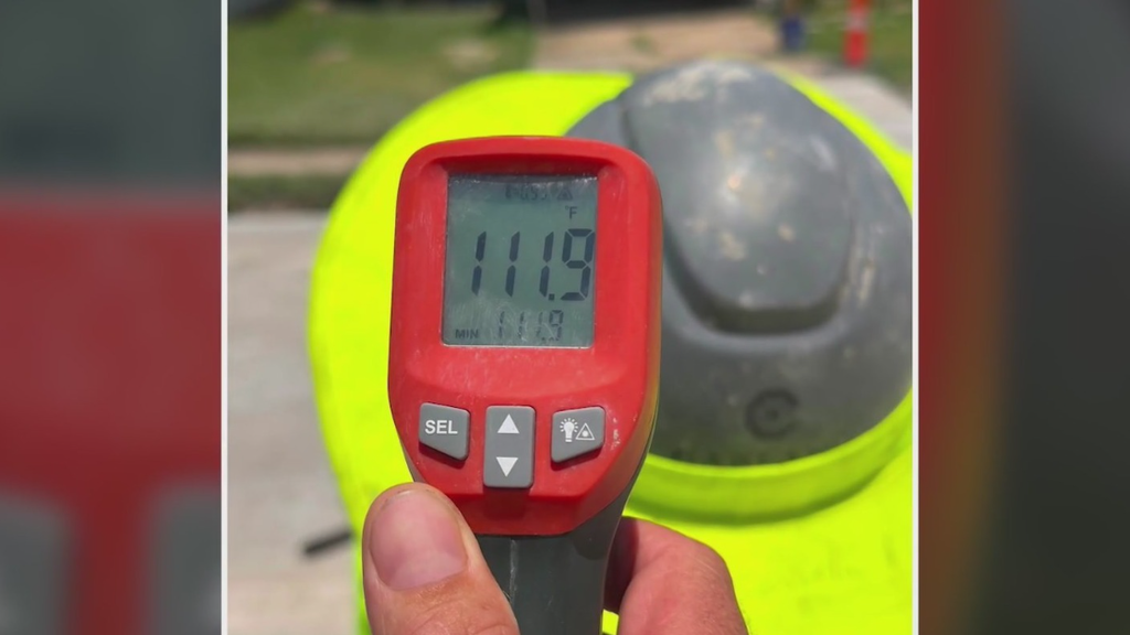 Garland construction crews push through dangerous heat as city weighs ...