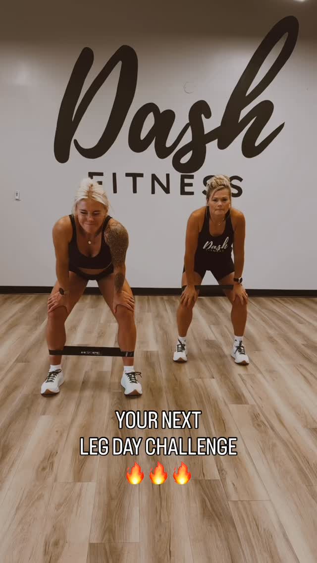 Leg band challenge for stronger lower body muscles