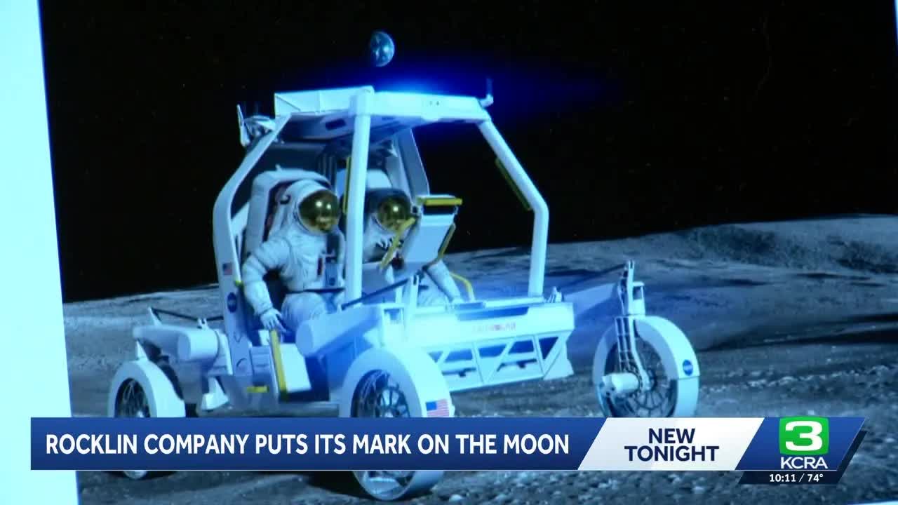 Rocklin company building components for NASA lunar rover