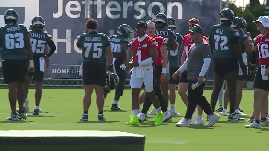 The wait is over: Eagles begin training camp