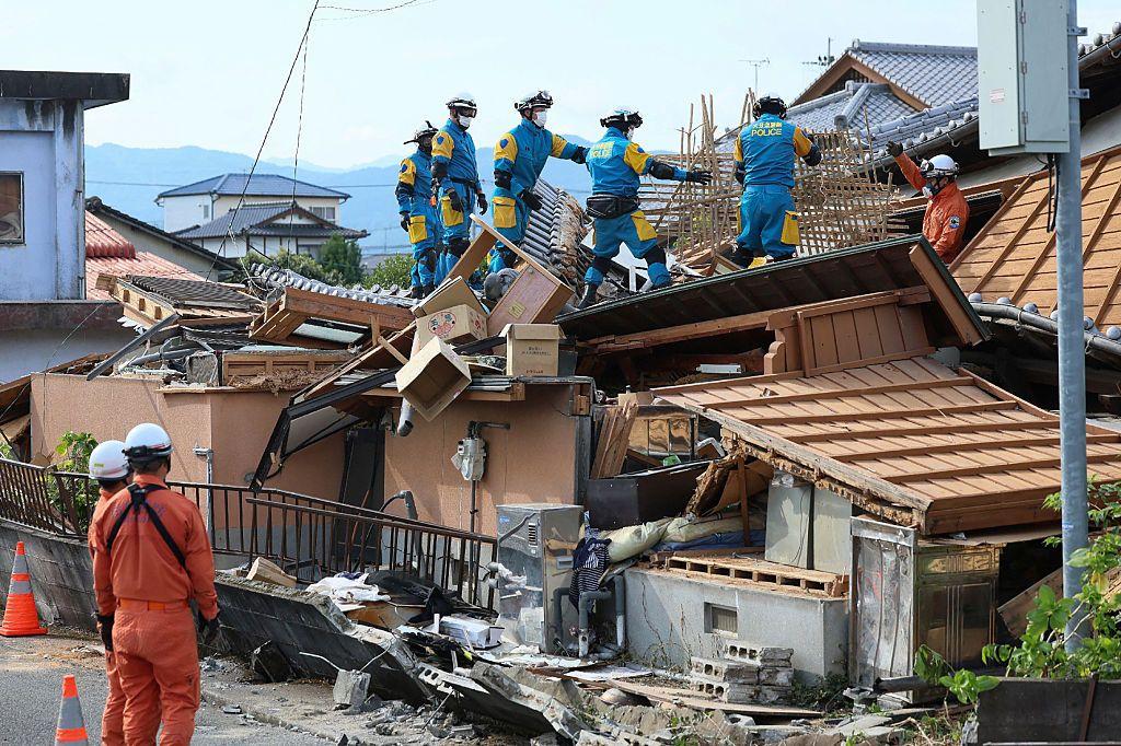 Japan earthquake death toll rises to 28 as evacuees battle sweltering heat