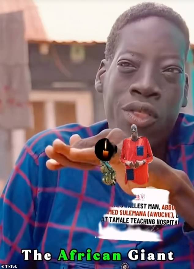 The Giant Who Grew Too Much 7ft 4ins Ghanaian Dies Aged 33