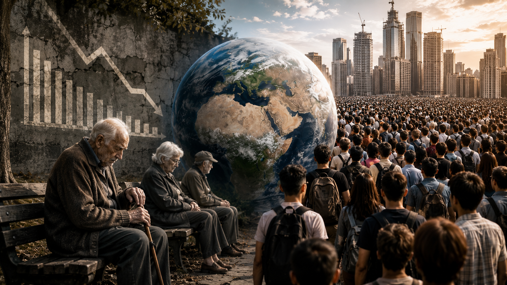 The world's biggest economic challenge isn't inflation - it's demographics