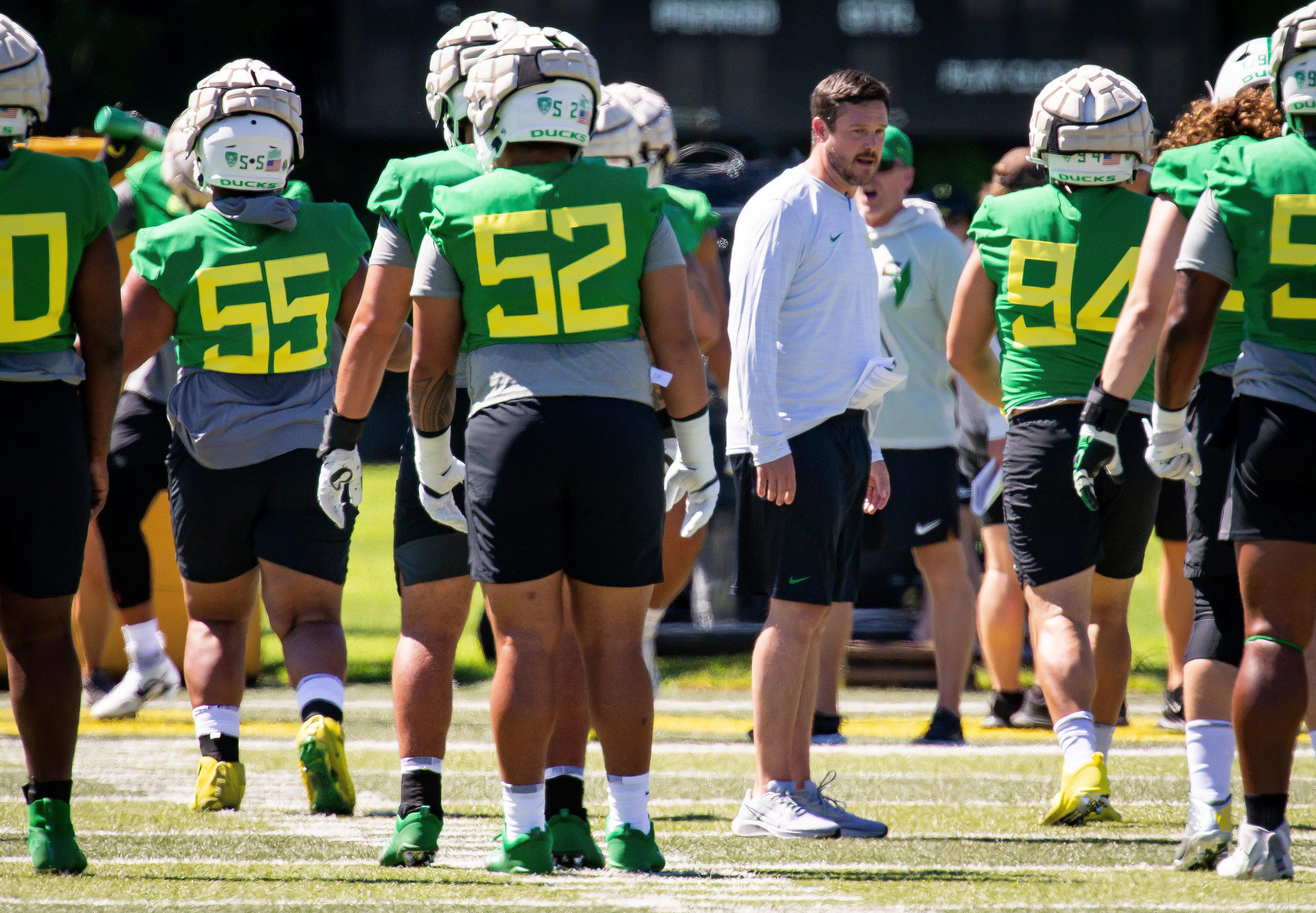 With championship aspirations, Dan Lanning's Ducks zero in on camp