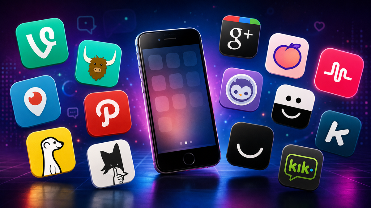 12 apps that everyone used 10 years ago and are now completely dead