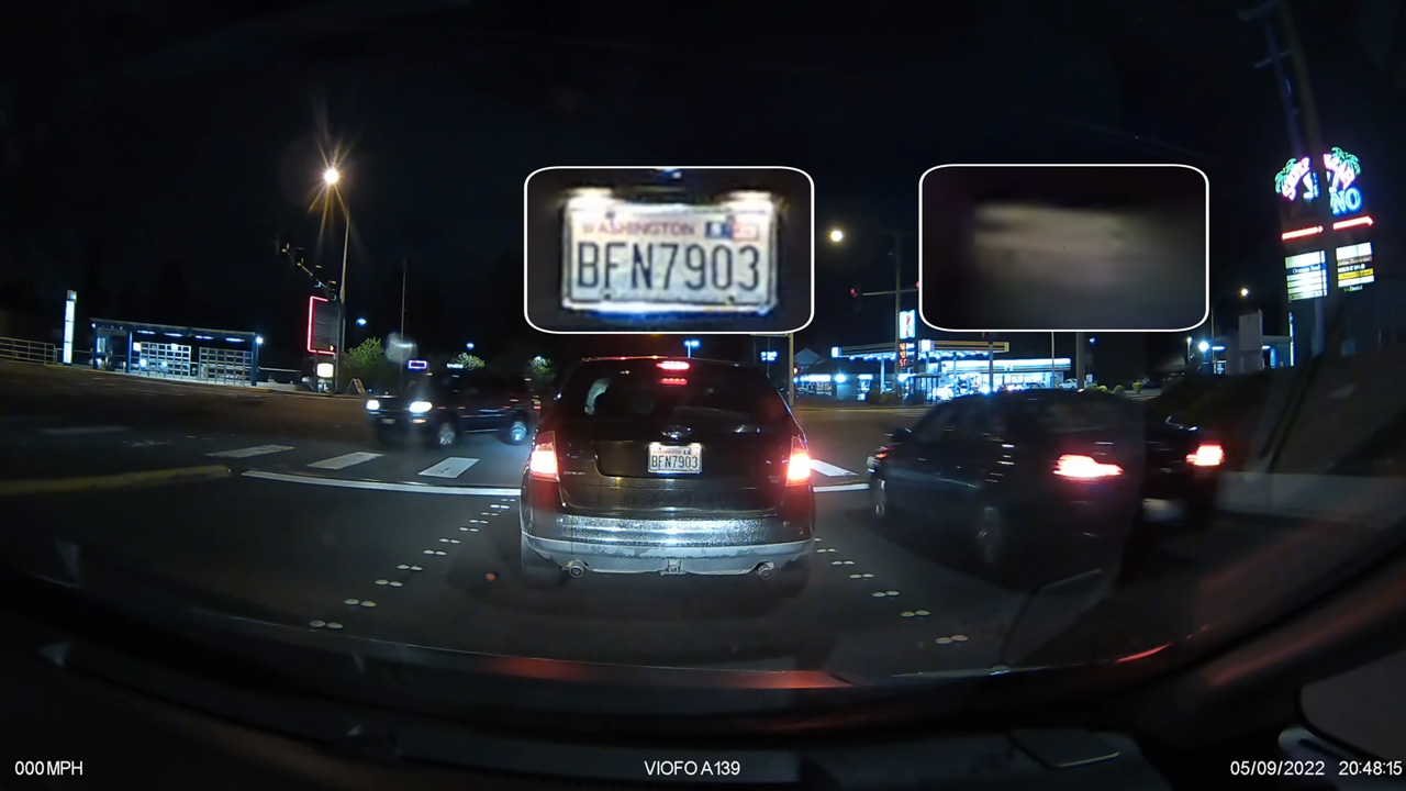 A three channel dashcam delivers strong night coverage