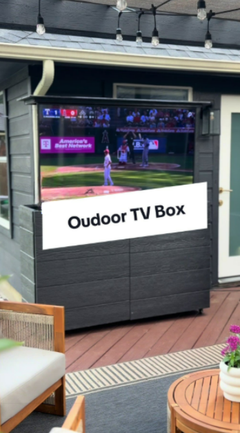 Outdoor TV box DIY: Lucas’s over-the-top deck box
