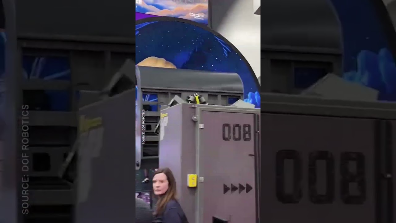 See how flying theaters are expanding beyond theme parks with DOF Robotics