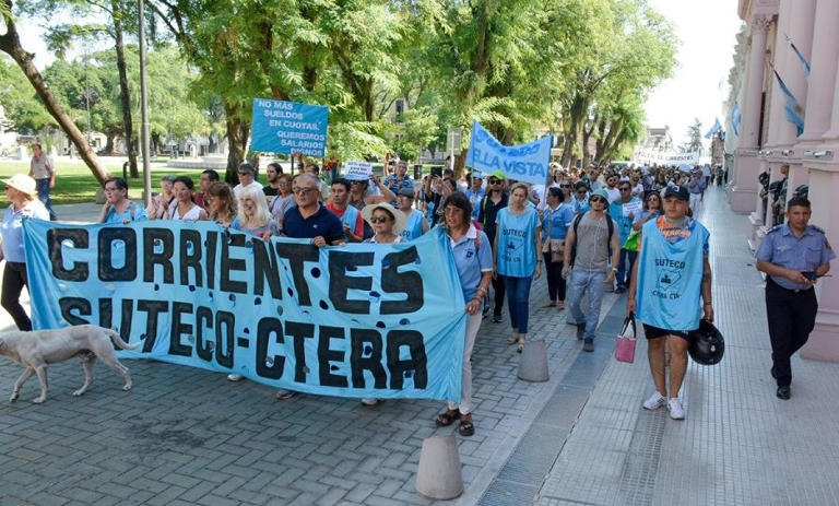 Paro nacional docente: la situación económica asfixiante de la comunidad educativa