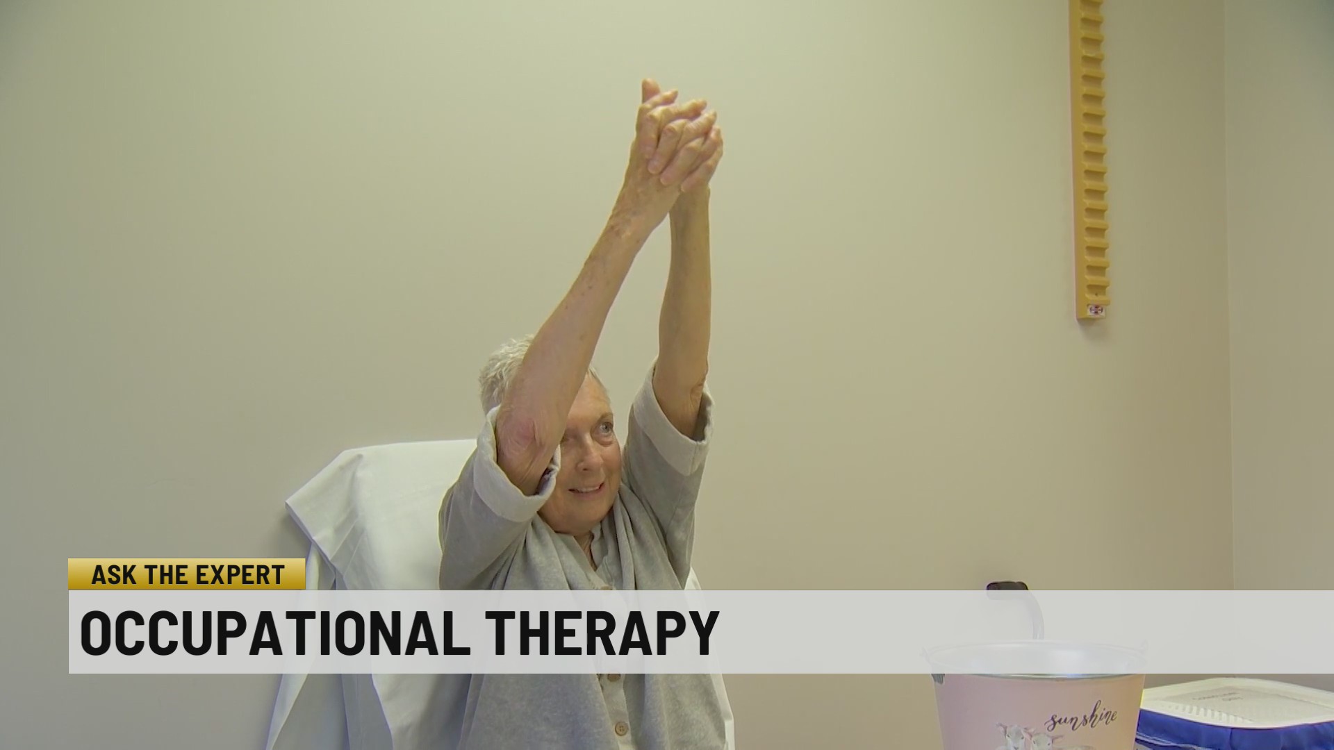 Stroke survivor finds hope in occupational therapy progress