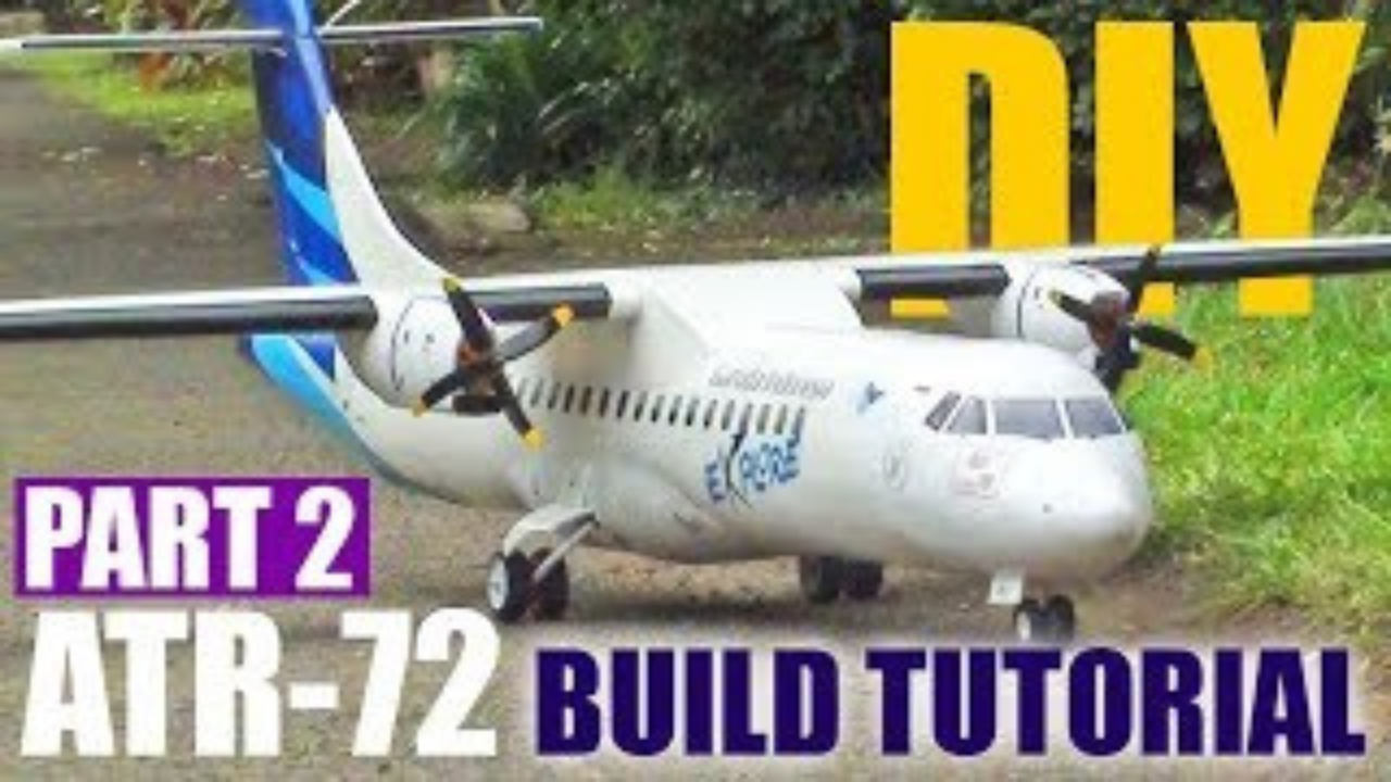 Continuing the twin motor ATR-72 RC plane build part 2