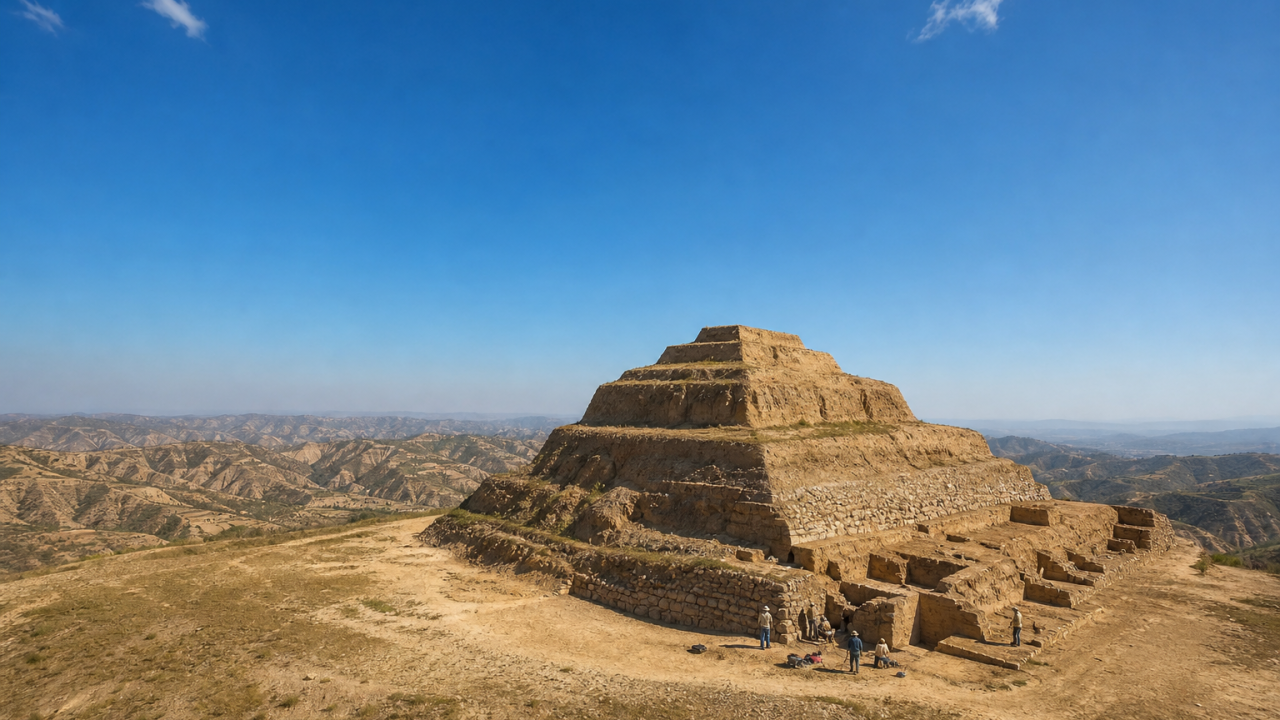 4,300 years ago, a 230-foot pyramid rose in China before writing existed