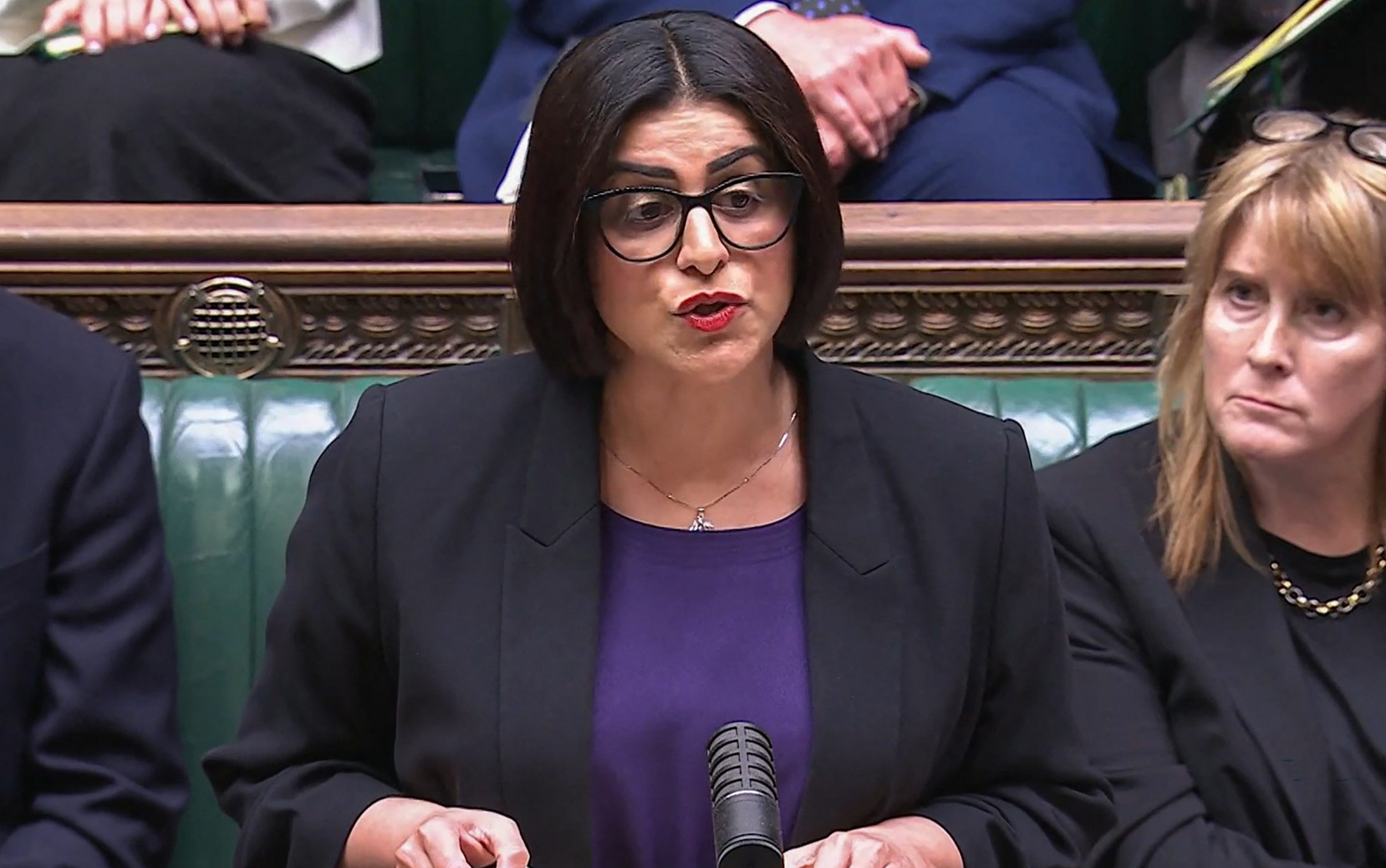 The early release scheme was put in place by Shabana Mahmood, the then justice secretary - AFP