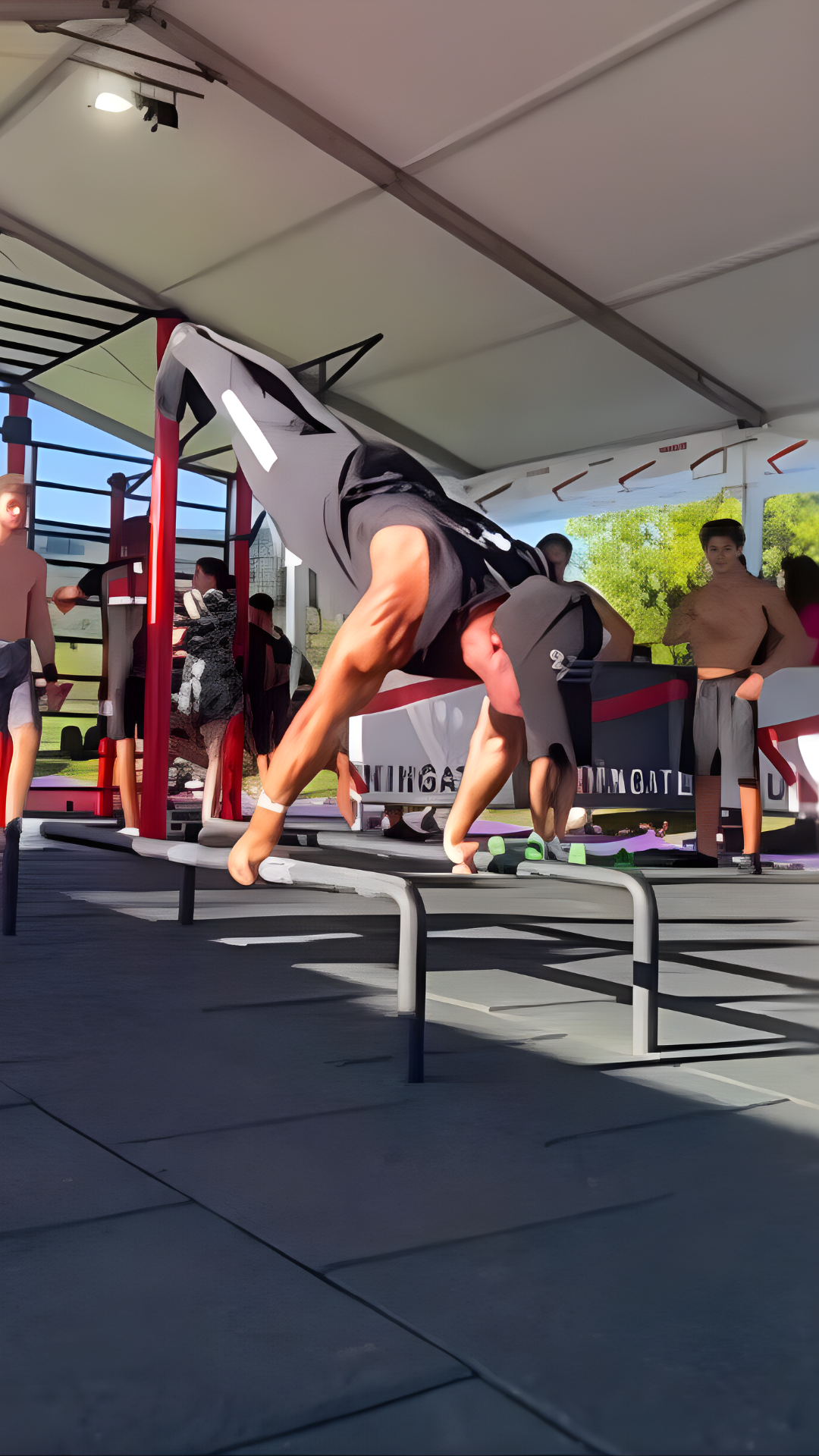 Mein Warm-up vor dem wichtigsten Wettkampf