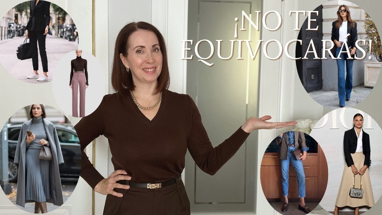 Cinco combinaciones de ropa para vestir elegante