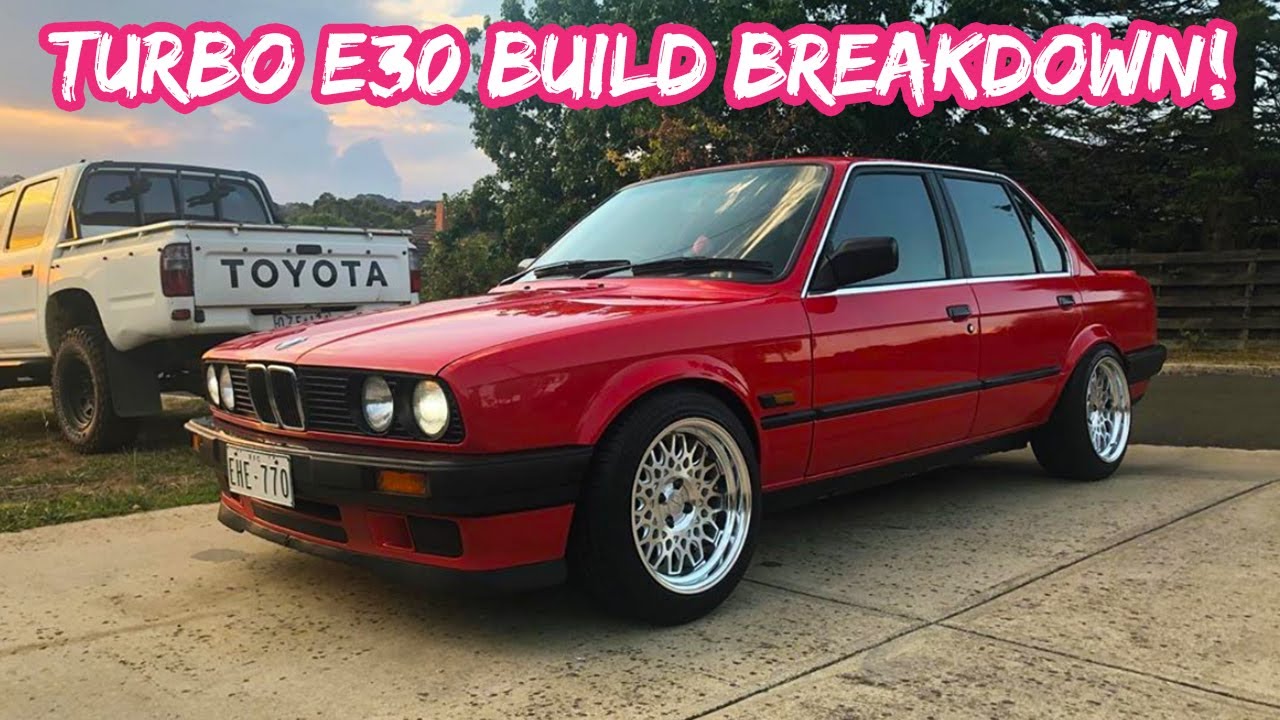 BMW E30 M40 turbo build breakdown